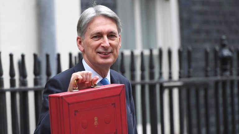  Chancellor of the Exchequer Philip Hammond 