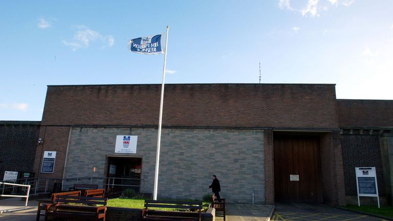 Chelmsford Prison had the highest amount of prisoners on drugs