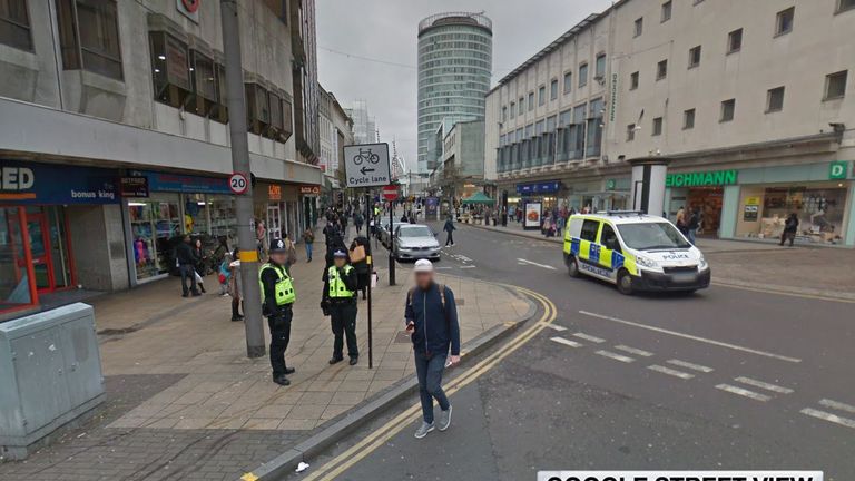 The Dale End area of Birmingham