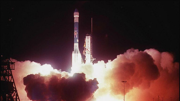 Delta II - seen here carrying the Mars Pathfinder space probe - is one of the most successful launch systems in history