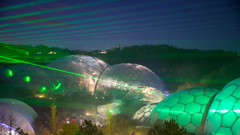 The Eden project earned high points for locally sourced food