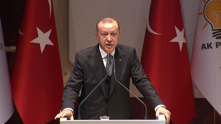 erdogan update on khashoggi in ankara