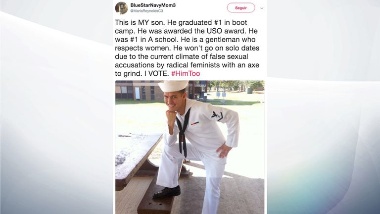 The mother's tweet has since been deleted