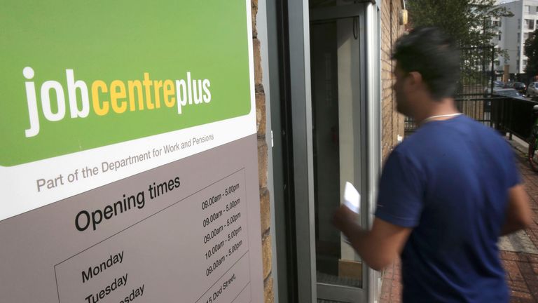 The entrance to a jobcentre plus near Westferry in East London. PRESS ASSOCIATION Photo. Picture date: Tuesday September 16, 2014. Photo credit should read: Philip Toscano/PA Wire