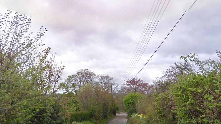 Marley Road, Exmouth, where the alleged victim was found. Pic: Google St view