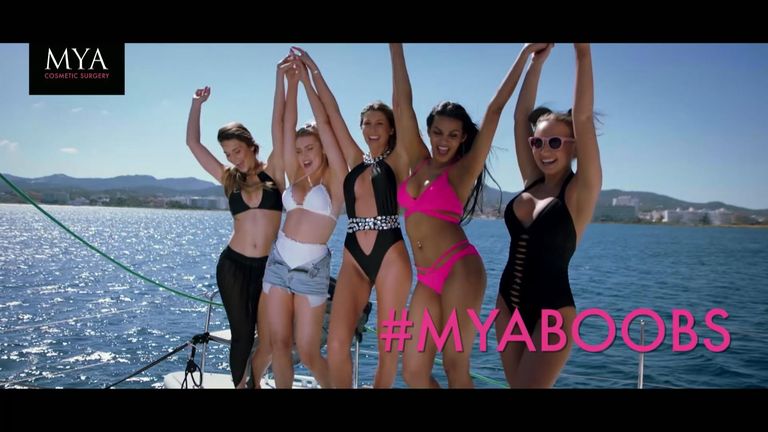 The adverts featured during Love Island commercial breaks