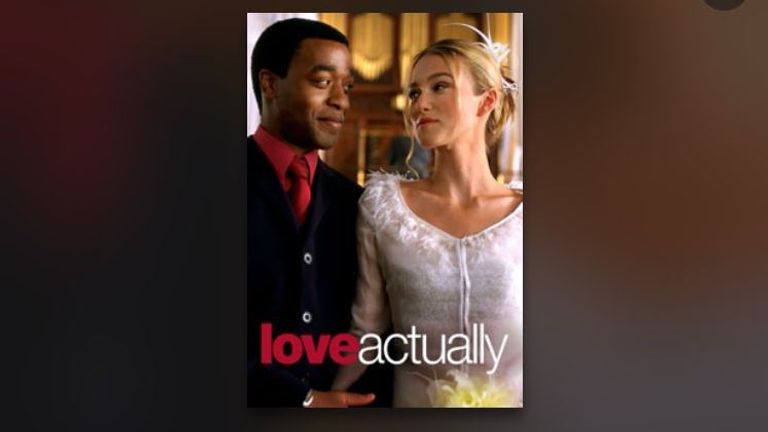 This version of the Love Actually poster prominently features Chiwetel Ejiofor. Pic: @slb79
