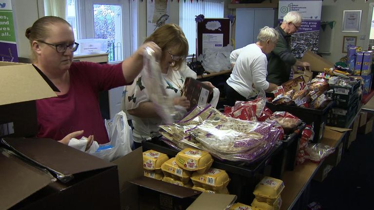 Families in Oldham are having to rely on charities to ensure they can eat