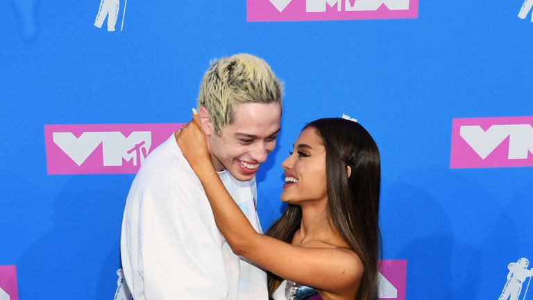 Pete Davidson - engaged to Ariana Grande  said Kanye&#39;s SNL comments were &#39;awkward&#39;