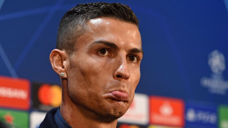 Ronaldo was speaking publicly for the first time since being accused of rape