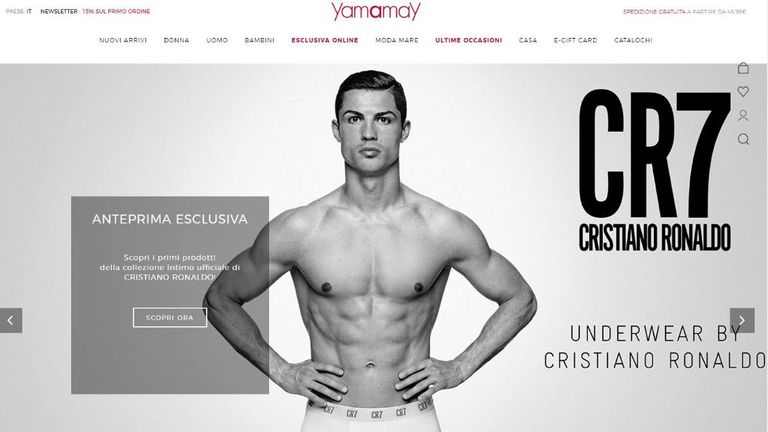 Yamamay - Live the CR7 Underwear experience! Many choices for men and kids  await you online and in our italian stores.  #CR7  #YamamayMan