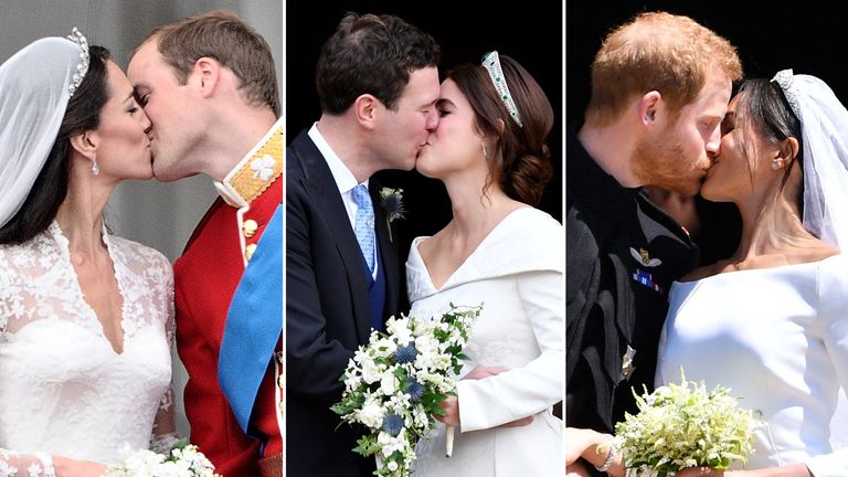 Princess Eugenie&#39;s big day shared a few similarities with other recent royal weddings