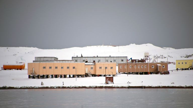 The attack happened at the Russian Bellingshausen Station in Antarctica