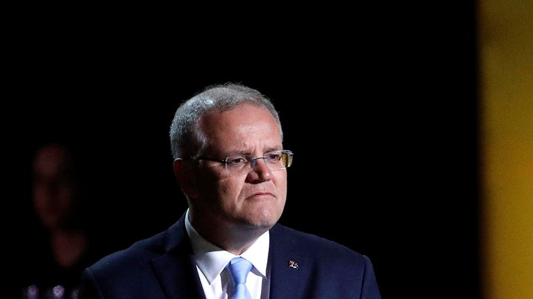 Australian Prime Minister Scott Morrison came into power in August