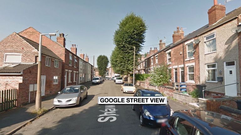 Shaw Street West, where a boy was found after a house fire