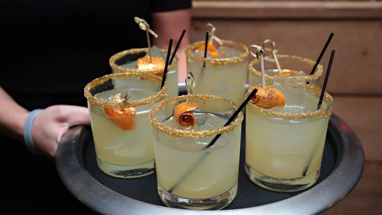 The guests will be served bespoke tequila cocktails