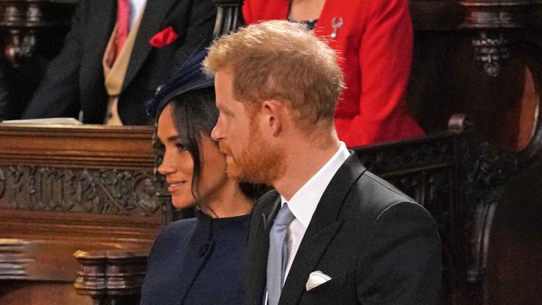 The Duchess of Sussex and Prince Harry