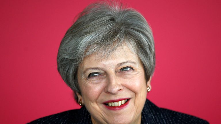 Prime Minister Theresa May attends a roundtable meeting with business leaders whose companies are inaugural signatories of the Race at Work Charter