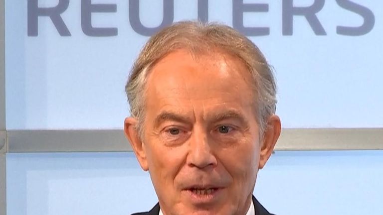 Tony Blair discusses the complicated situation with Northern Ireland and Brexit