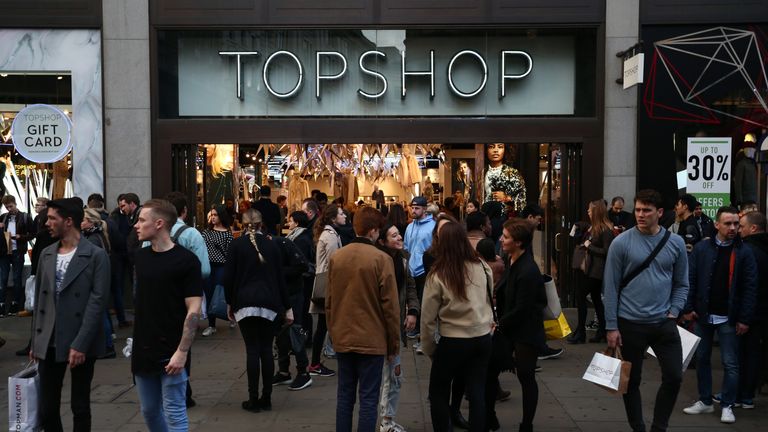 Shoppers are unlikely to boycott Topshop in their droves. File pic