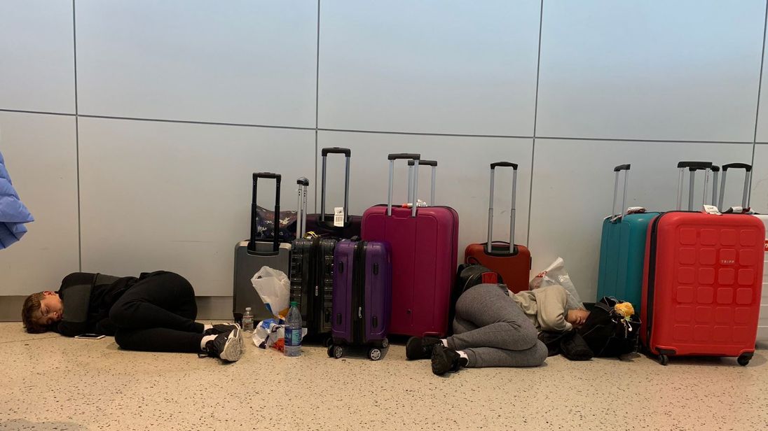 Image Passenger Rosie Slater Watts tweeted this