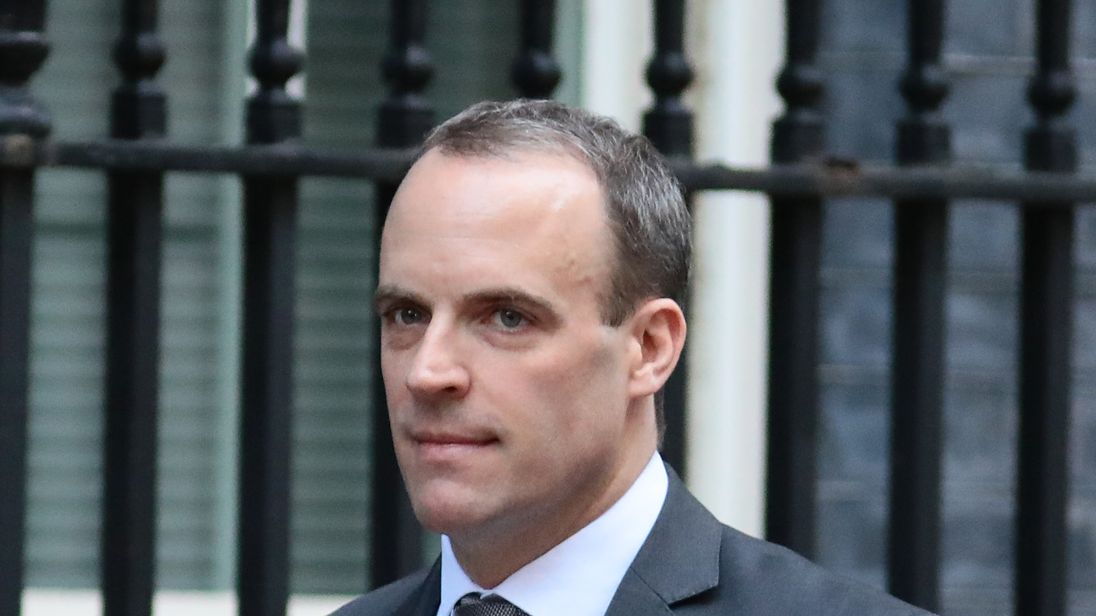 'Extraordinary and undemocratic': Dominic Raab hits out at ...