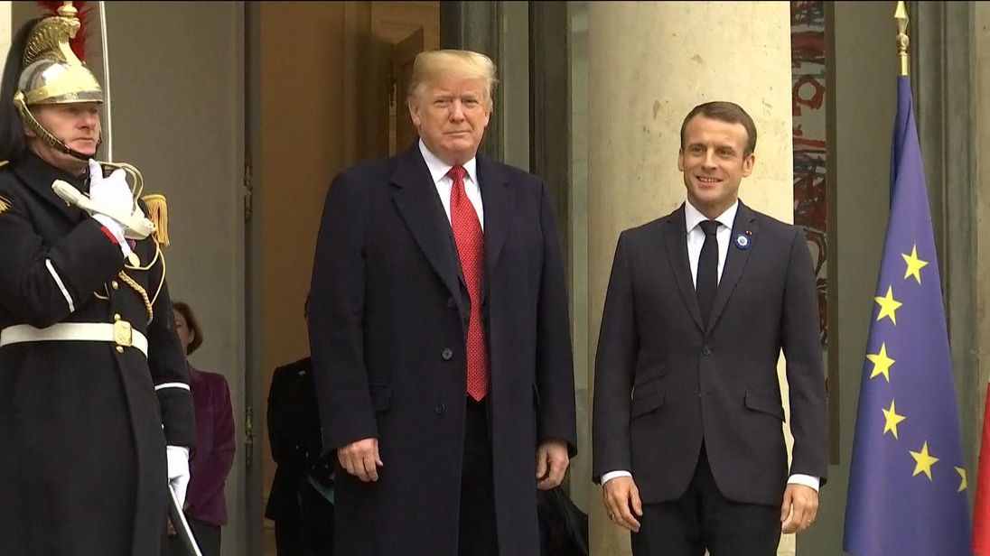 Turkish President meets world leaders in Paris