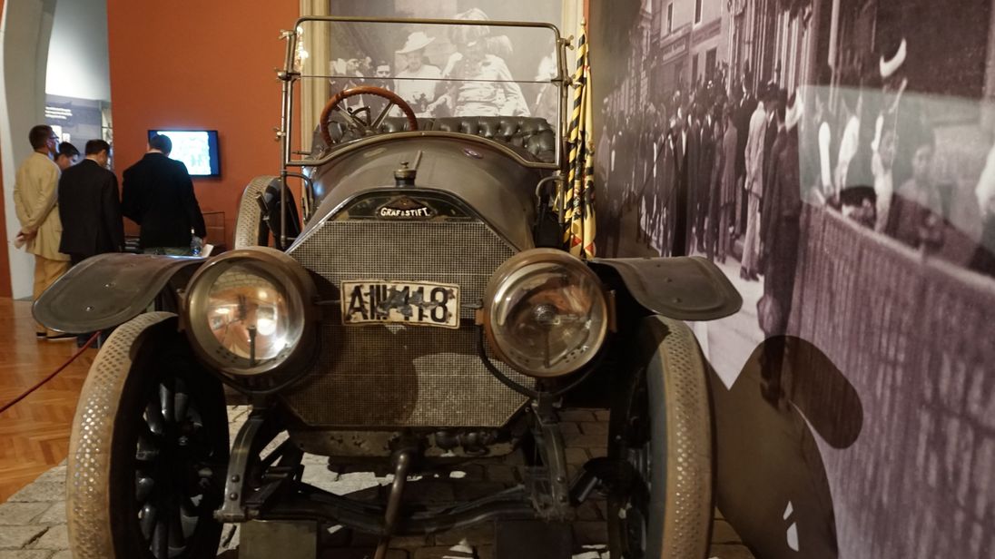 A II II 18 Franz Ferdinand s Prophetic Number Plate a-ii-ii-18-franz-ferdinand-s-prophetic-number-plate