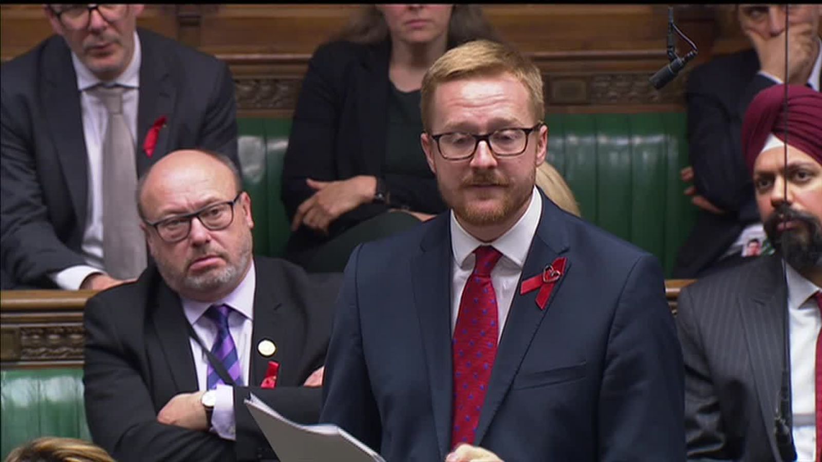 MP tells Commons he is HIV positive | News UK Video News | Sky News