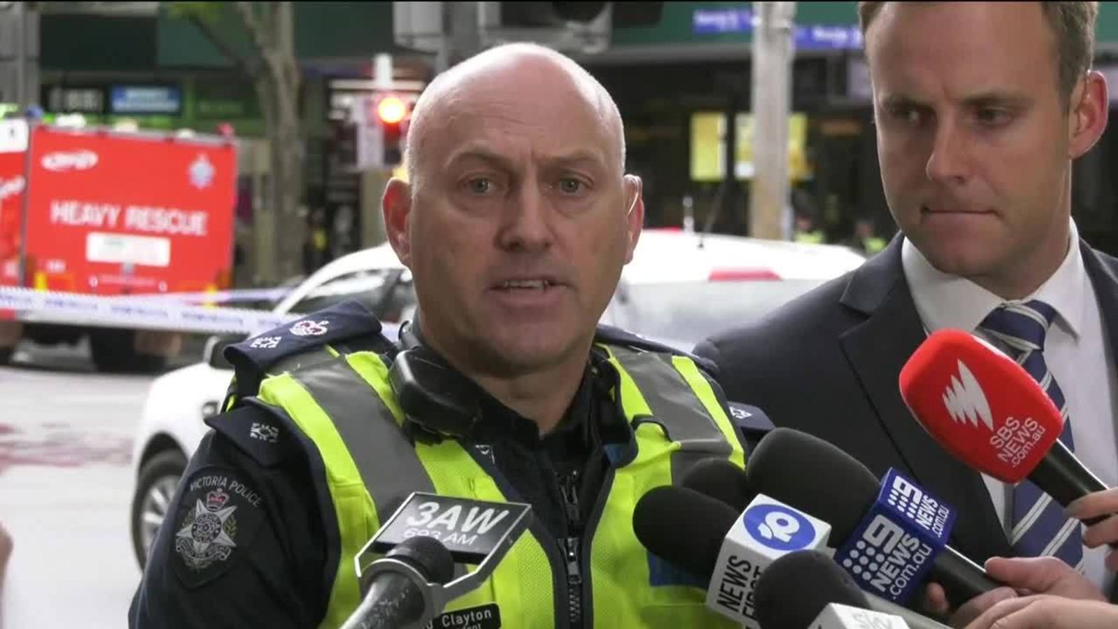 Knife attack treated as terror in Melbourne | News UK Video News | Sky News