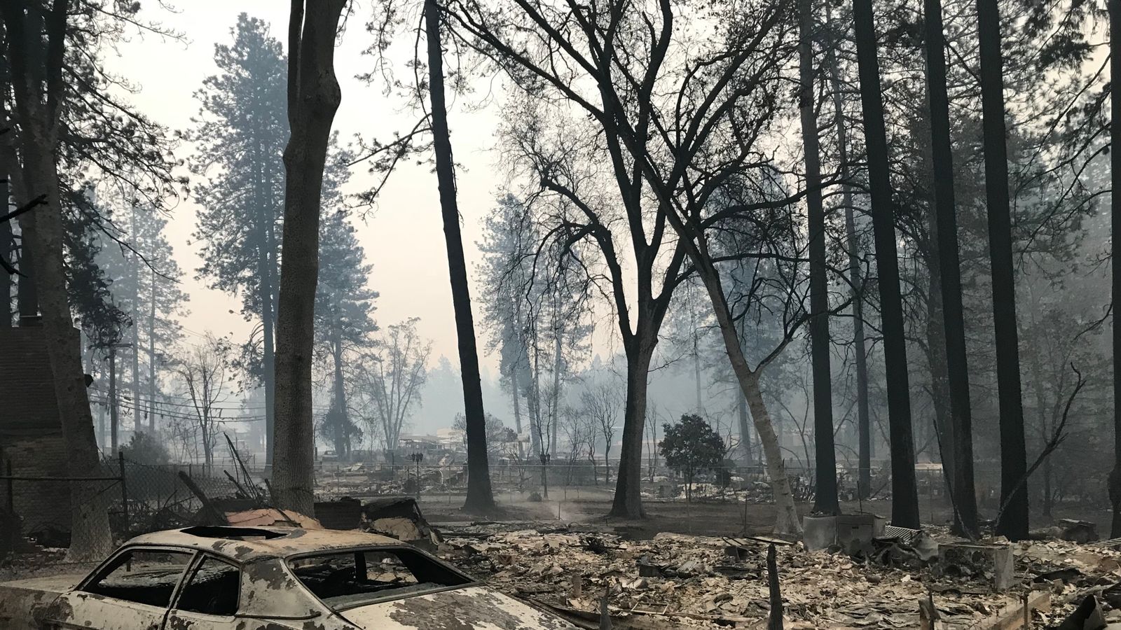 California wildfires: Paradise destruction is as complete as Mosul or ...