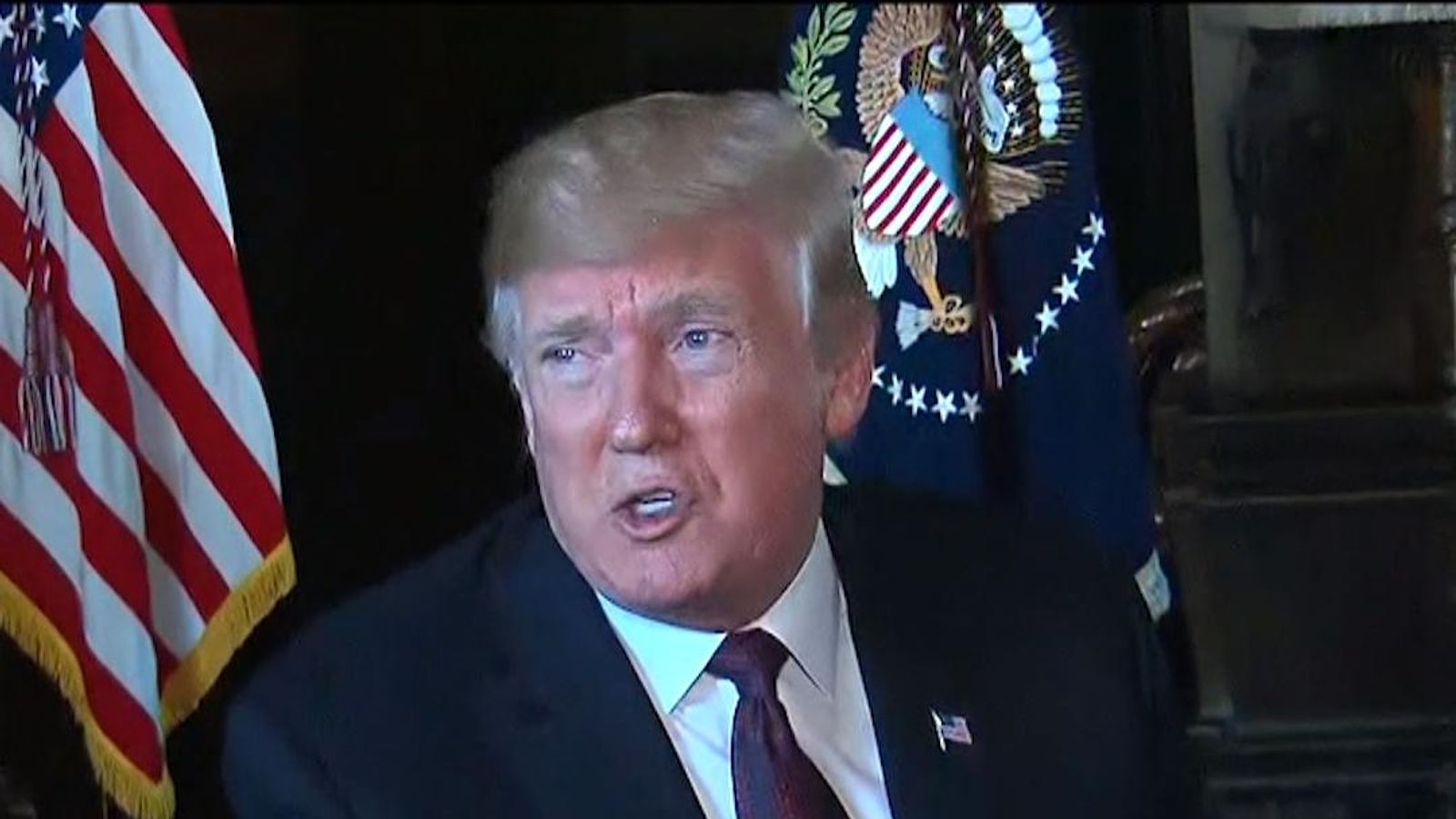 Trump 'I've made a tremendous difference' US News Sky News