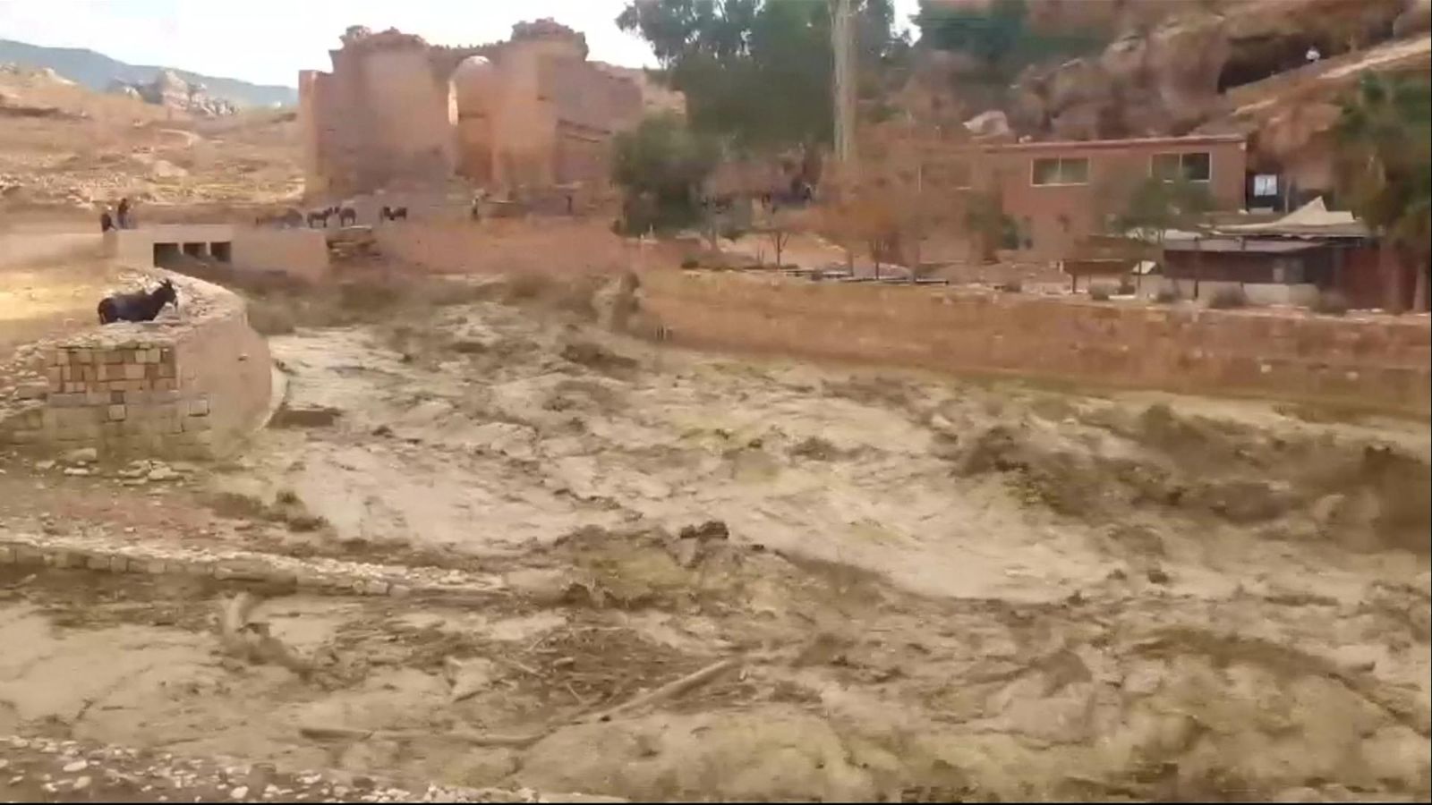 Flash flooding hits historic Jordan city of Petra two weeks after
