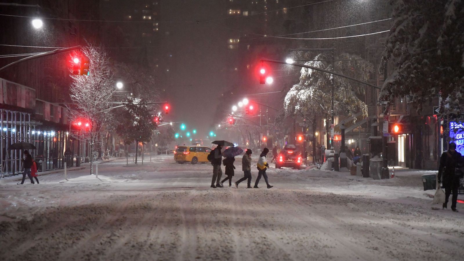 Cold turkey New York set for chilliest Thanksgiving in century US