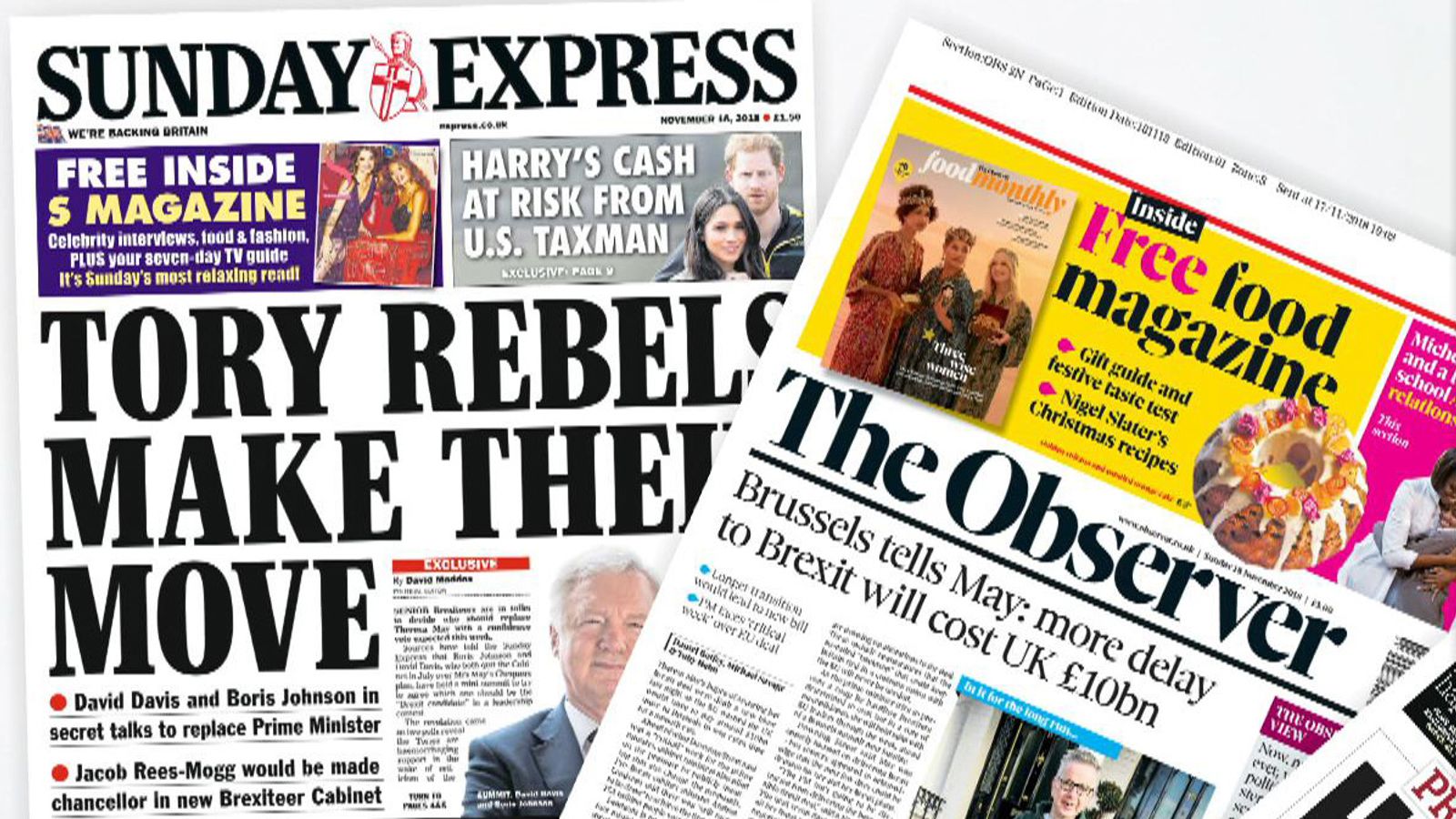 Sunday's national newspaper front pages | UK News | Sky News