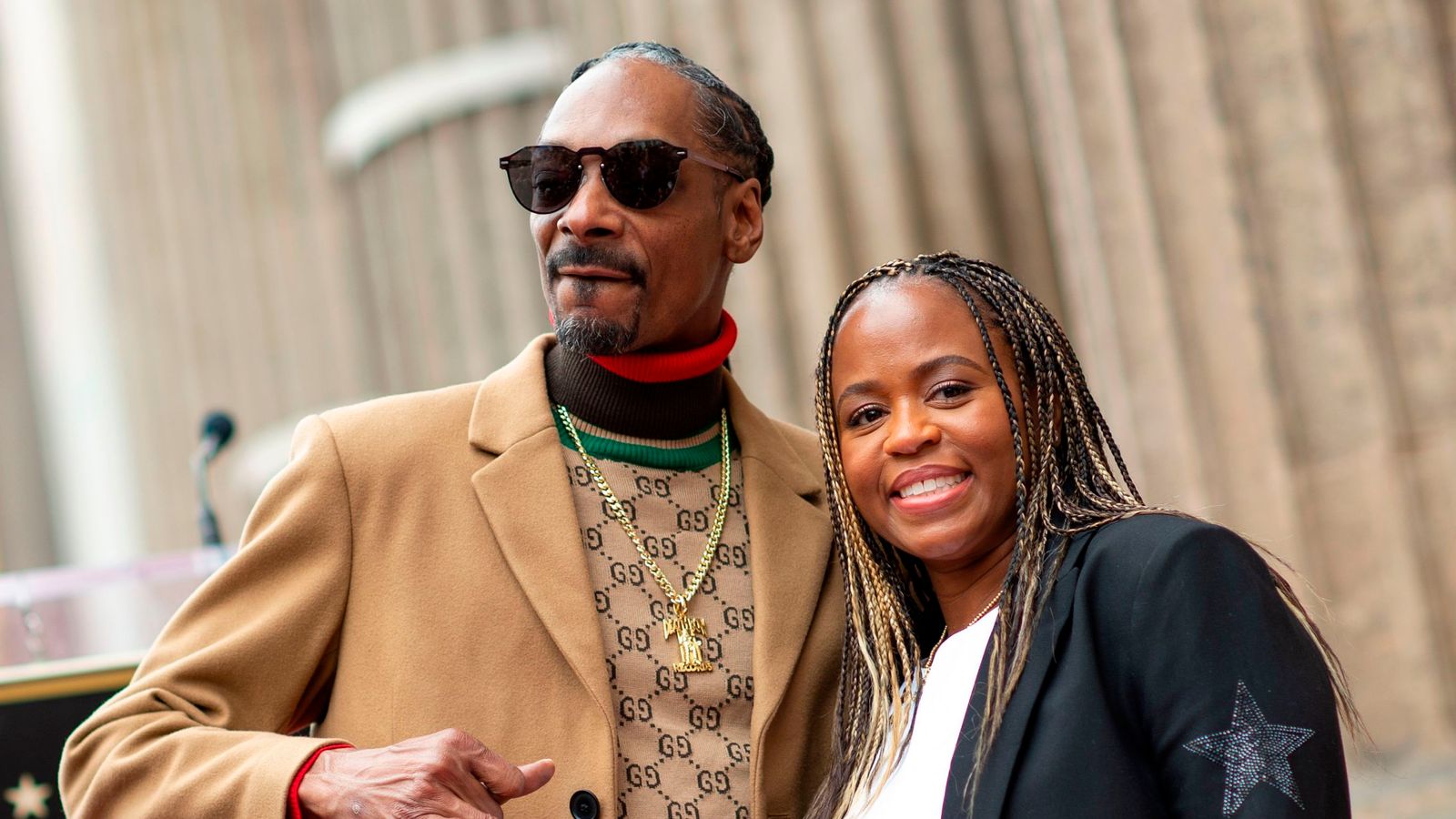 Snoop Dogg thanks himself as he gets star on Hollywood Walk Of Fame Ents & Arts News Sky News