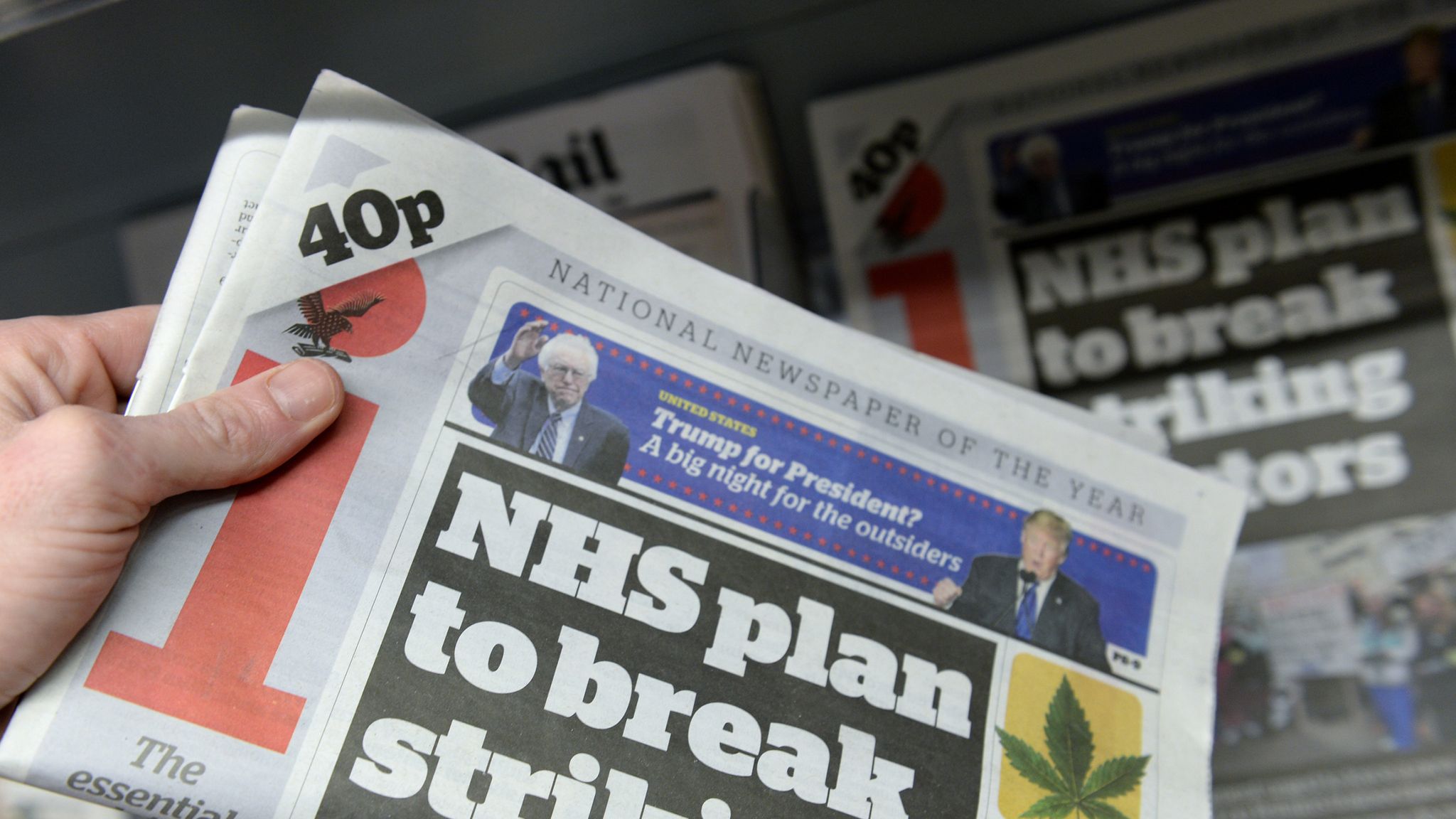 Administration for i and Scotsman owner Johnston Press UK News Sky News