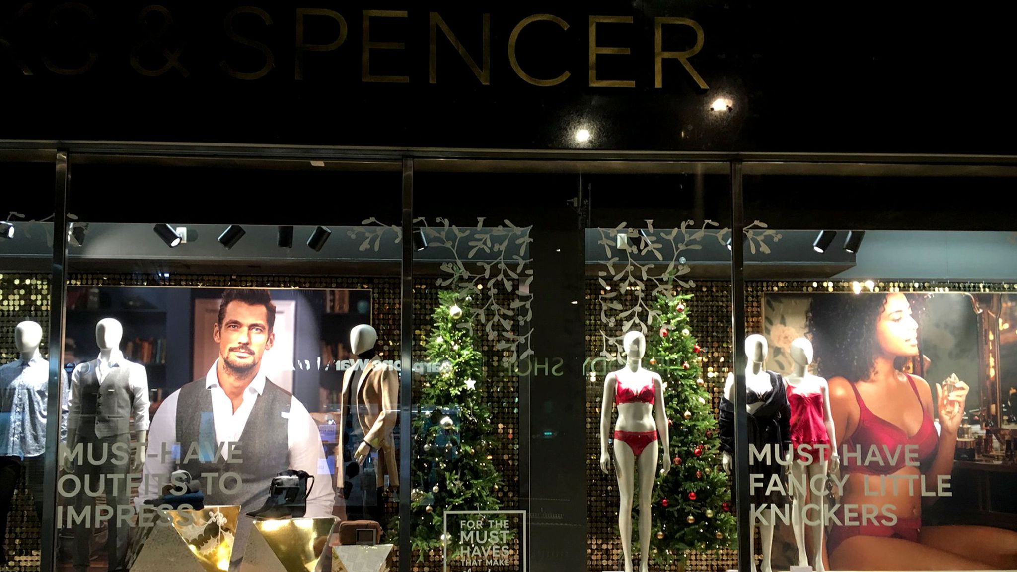 Marks & Spencer in sexism row over 'vomit-inducing' window display, UK  News