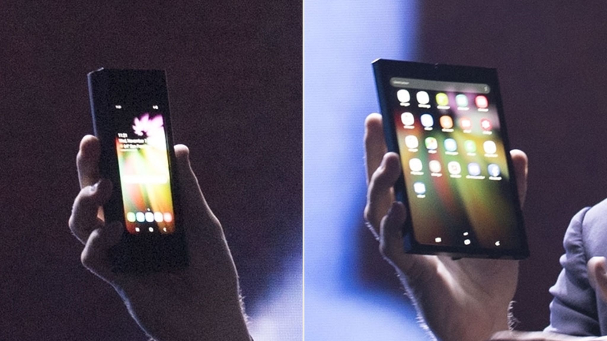 Samsung unveils foldable smartphone with flexible display | Money News ...