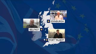 Weve been talking to people in Port Talbot, Belfast and Edinburgh about how Brexit will affect them. 