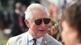 The Prince of Wales during his visit to the British Council Arts Festival in Lagos, Nigeria on day eight of the royal couple's trip to west Africa