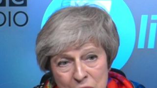 Theresa May promotes the merits of her Brexit deal on the radio