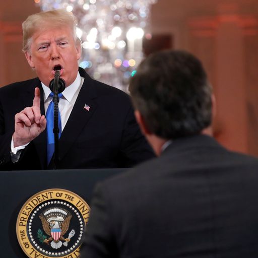 Trump claims midterms victory in explosive address