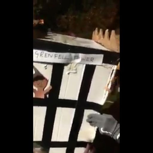 Five men arrested over Grenfell Tower model bonfire video