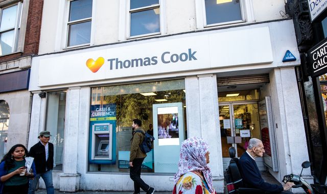 Thomas Cook in talks about £1bn rescue package