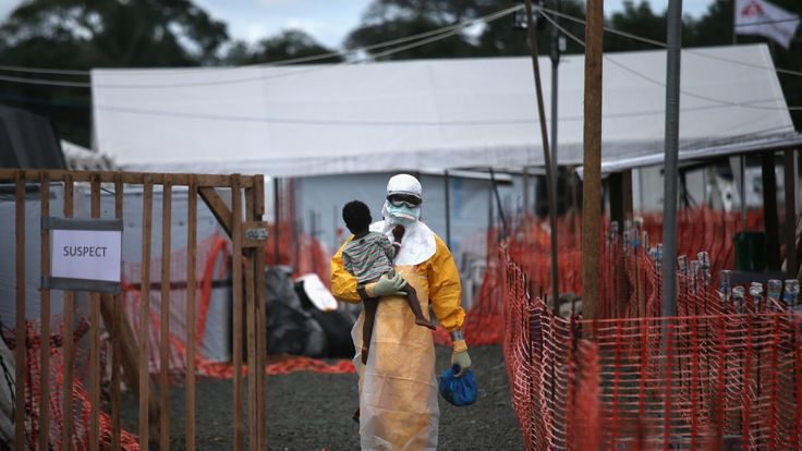The Ebola epidemic killed more than 4,800 people in Liberia