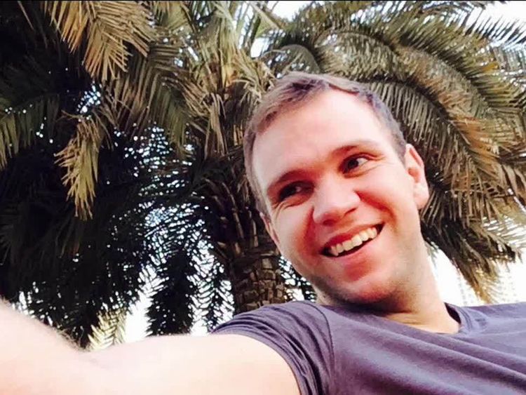 Matthew Hedges, 31, was detained at Dubai Airport on 5 May and accused of spying in the UAE