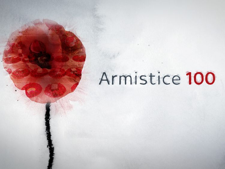 The commemoration events will be live on Sky News across the remembrance period. 