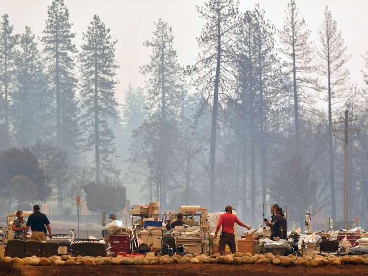 Feather River Hospital, near Paradise, was in the path of the fire