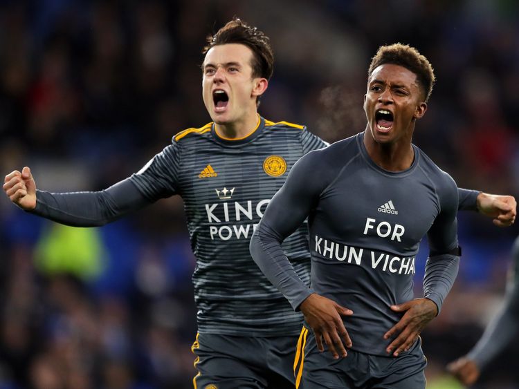  during the Premier League match between Cardiff City and Leicester City at Cardiff City Stadium on November 3, 2018 in Cardiff, United Kingdom.